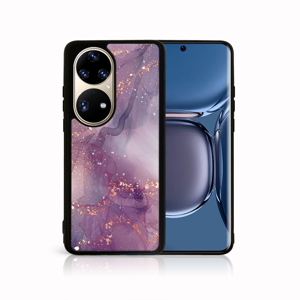 PROTEMIO MY ART Védőburkolat Huawei P50 Pro Készülékhez - PURPLE (148)