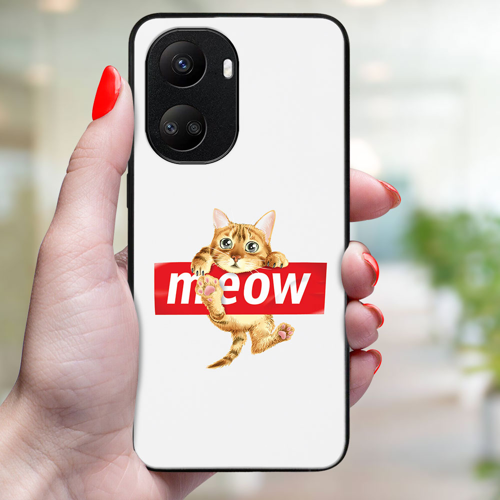 MY ART Védőburkolat A Huawei Nova 10 SE Számára MEOW (183)