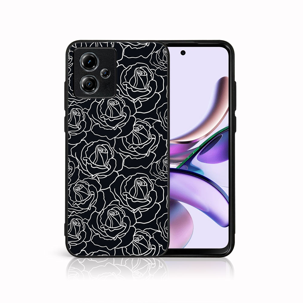 MY ART Védőburkolat A Motorola Moto G14 Számára ROSES (172)