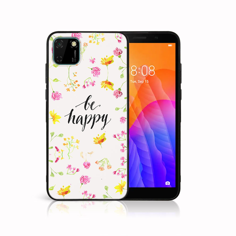 PROTEMIO MY ART Szilikon Tok Huawei Y5p Készülékhez BE HAPPY (019)