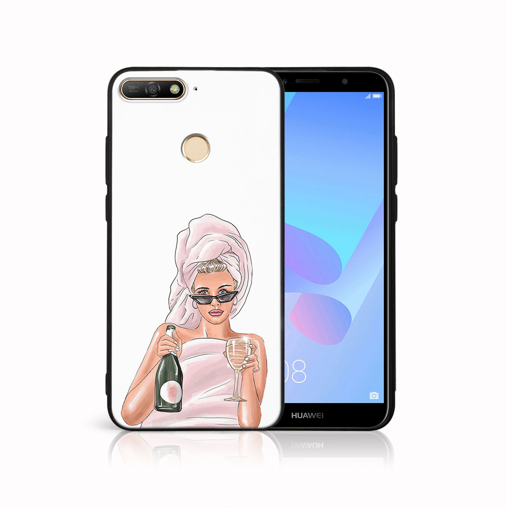 MY ART Védőburkolat Huawei Y6 Prime 2018 CHAMPAGNE (134) Készülékhez