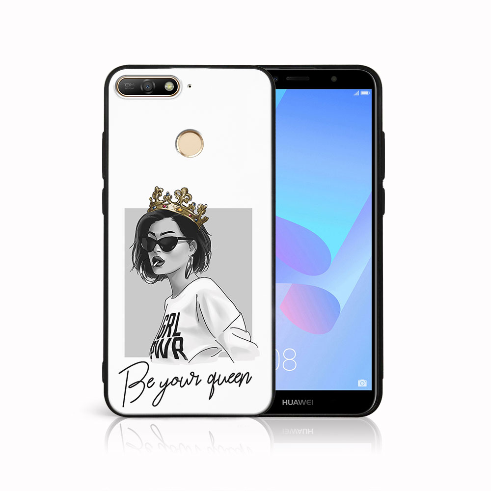 MY ART Védőburkolat Huawei Y6 Prime 2018 QUEEN (139) Készülékhez