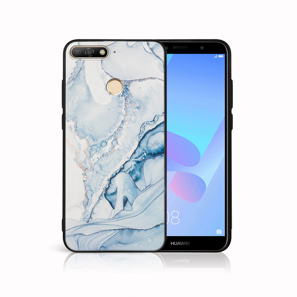 MY ART Védőburkolat Huawei Y6 Prime 2018 BLUE (149) Készülékhez