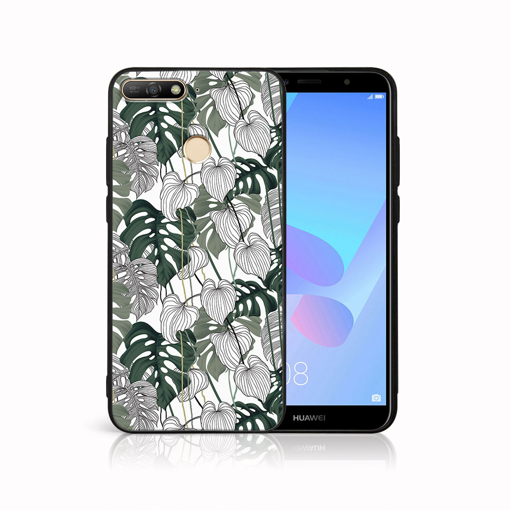 MY ART Védőburkolat Huawei Y6 Prime 2018 LEAF (175)