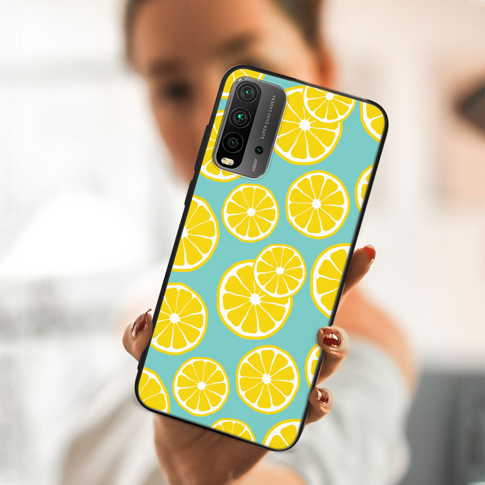 MY ART Védőtok Xiaomi Redmi 9T -LEMON (121)