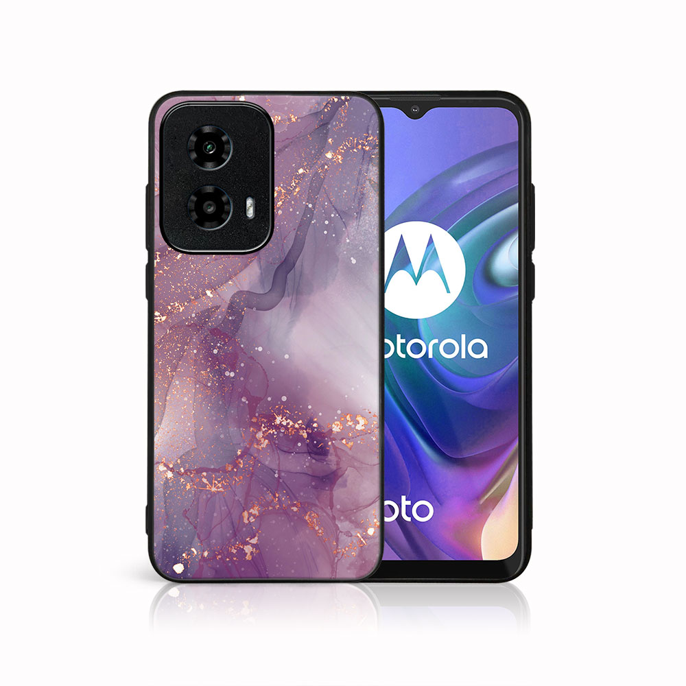 MY ART Védőburkolat A Motorola Moto G04 / G24 / G24 Teljesítményhez PURPLE (148)