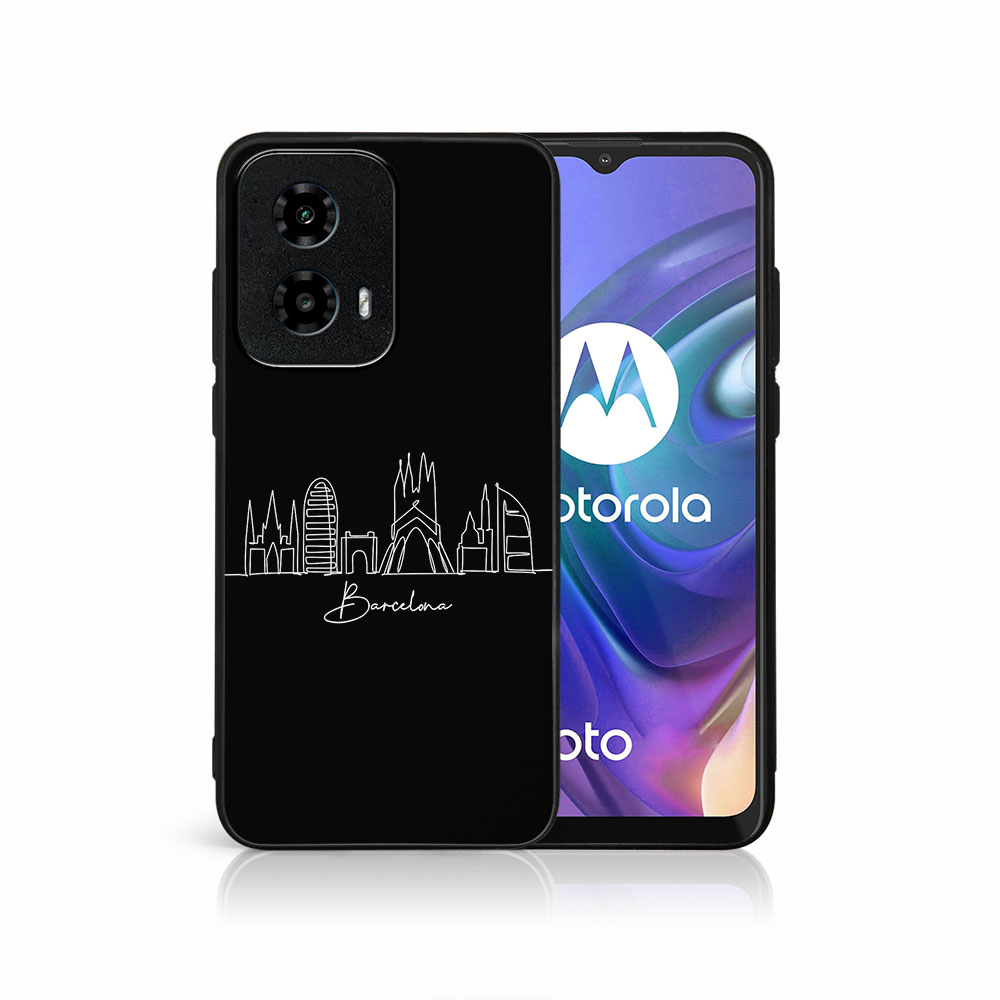 MY ART Védőburkolat A Motorola Moto-hoz G04 / G24 / G24 Power BARCELONA (213)