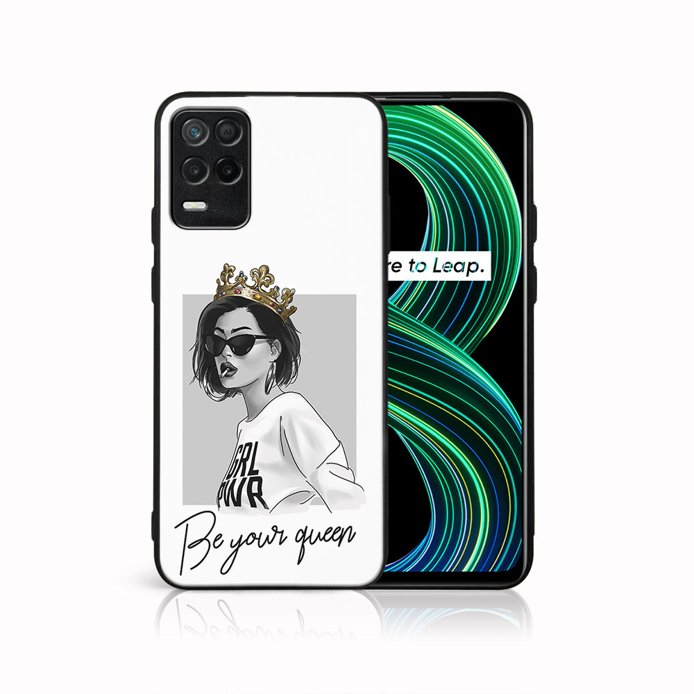 PROTEMIO MY ART Védőburkolat Realme 8 5G -QUEEN (139)