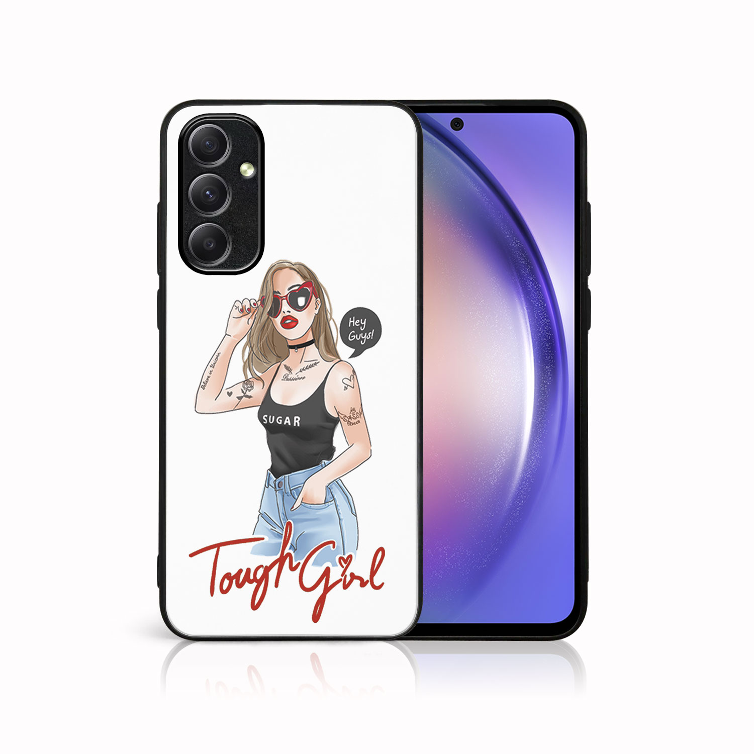 MY ART Védőburkolat Samsung Galaxy A54 5G TOUGH GIRL (131)