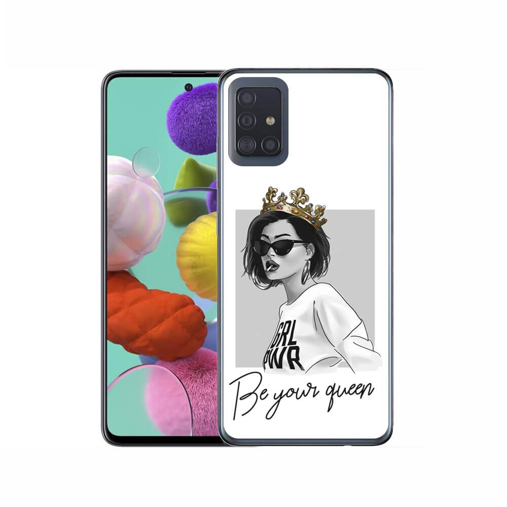 PROTEMIO MY ART Védőtok Samsung Galaxy A71 QUEEN (139)