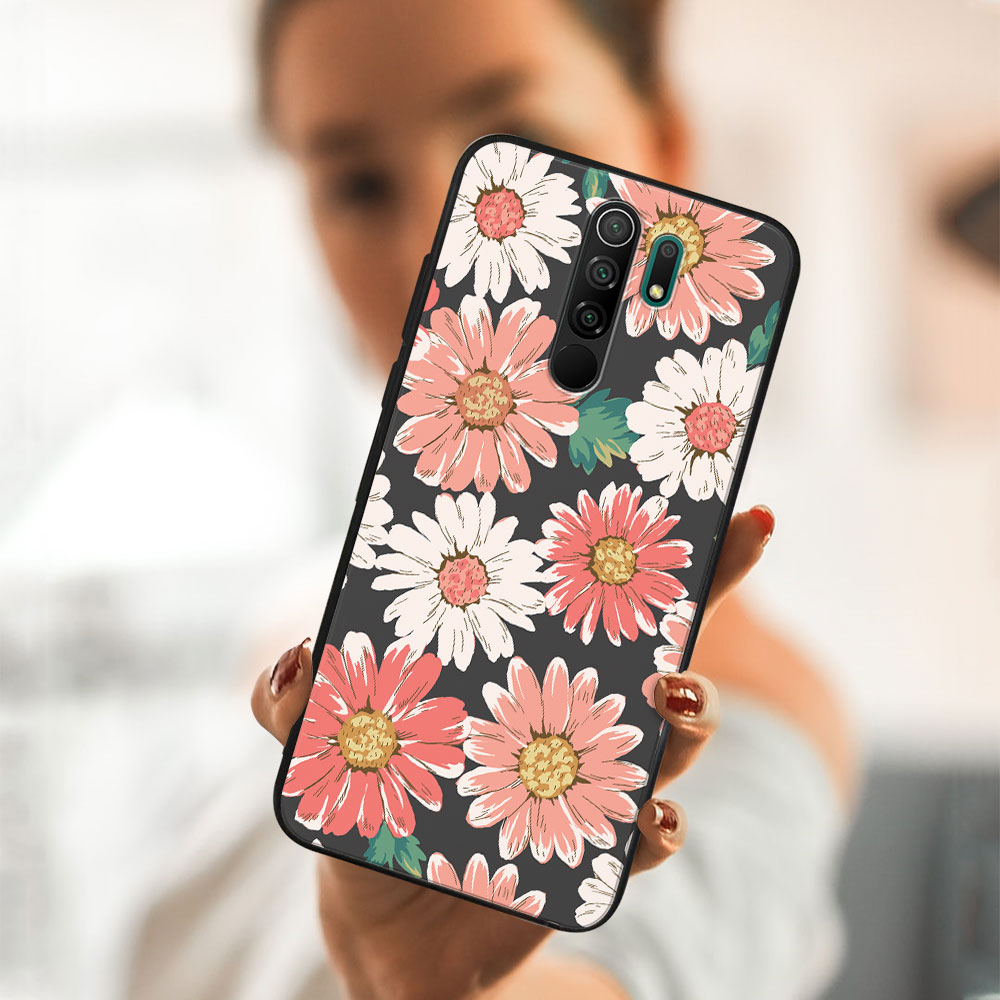 PROTEMIO MY ART Szilikon Borítás Xiaomi Redmi 9 DAISY (161)