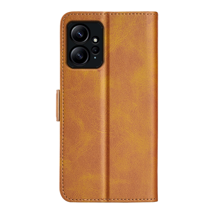 SIDE Wallet Tok Xiaomi Redmi Note 12 Világosbarna