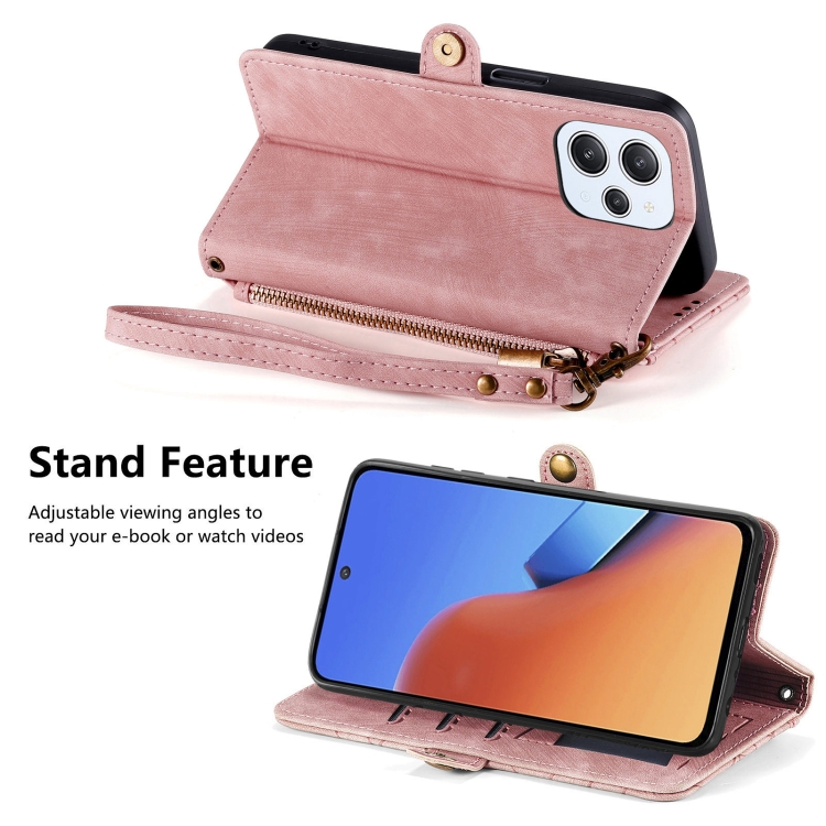 GEOM Wallet Tok Xiaomi Redmi Note 12 Pinkhez